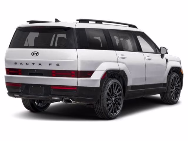 2025 Serenity White Hyundai Santa Fe Calligraphy FWD SUV