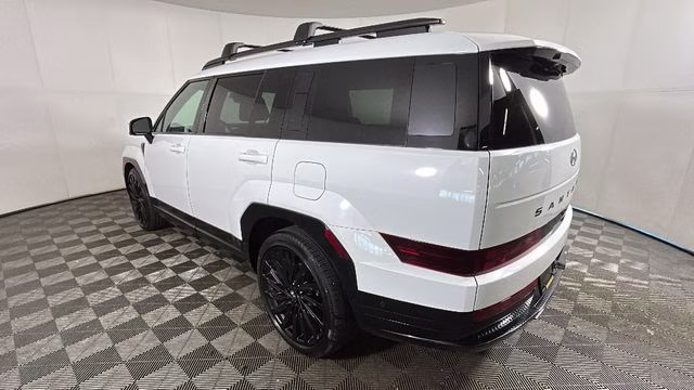 2025 Serenity White Hyundai Santa Fe Calligraphy FWD SUV