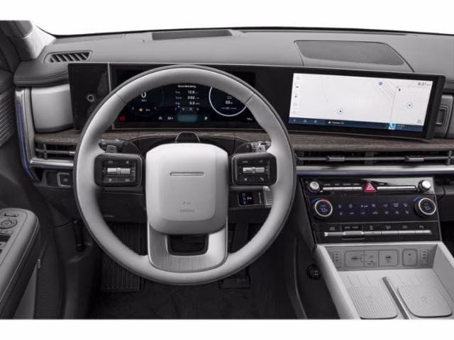2025 Serenity White Hyundai Santa Fe Calligraphy FWD SUV