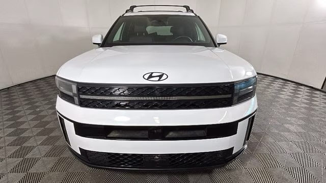 2025 Serenity White Hyundai Santa Fe Calligraphy FWD SUV