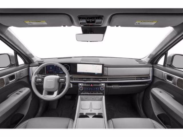 2025 Serenity White Hyundai Santa Fe Calligraphy FWD SUV