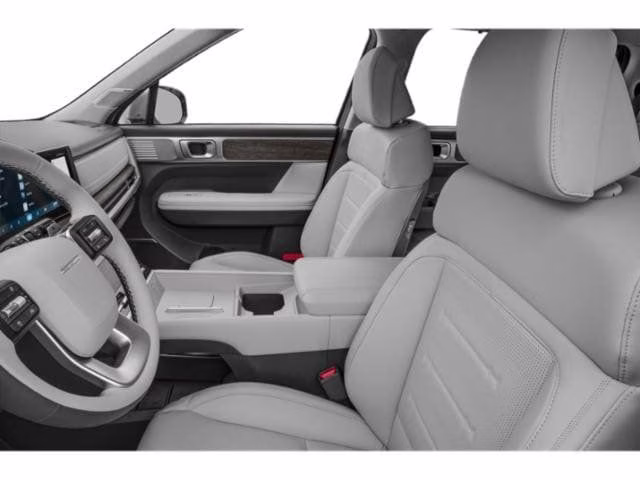 2025 Serenity White Hyundai Santa Fe Calligraphy FWD SUV