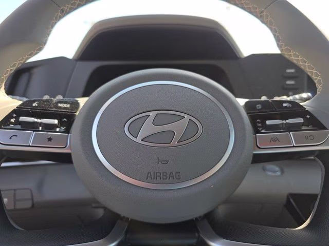 2025 Serenity White Hyundai Elantra SEL Sport FWD Sedan