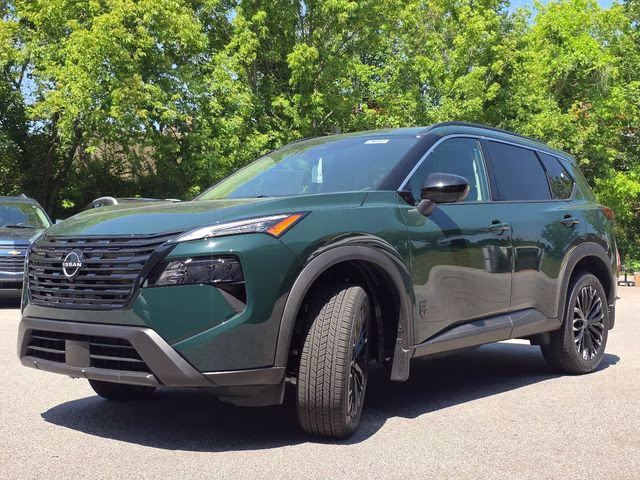2026 Obsidian Green Nissan Rogue Dark Armor AWD SUV