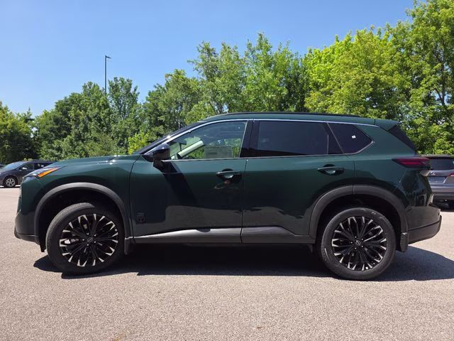 2026 Obsidian Green Nissan Rogue Dark Armor AWD SUV