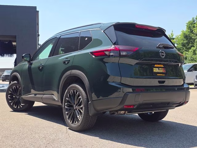 2026 Obsidian Green Nissan Rogue Dark Armor AWD SUV