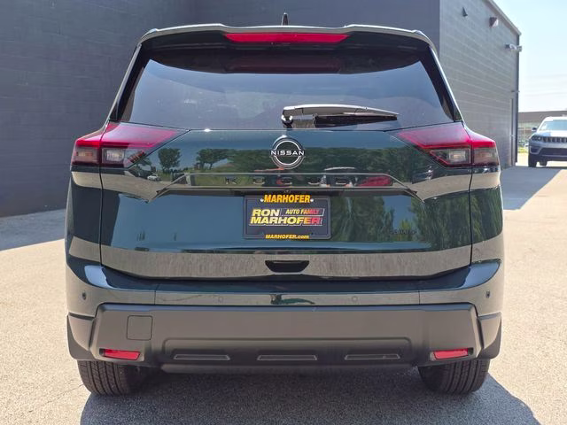 2026 Obsidian Green Nissan Rogue Dark Armor AWD SUV