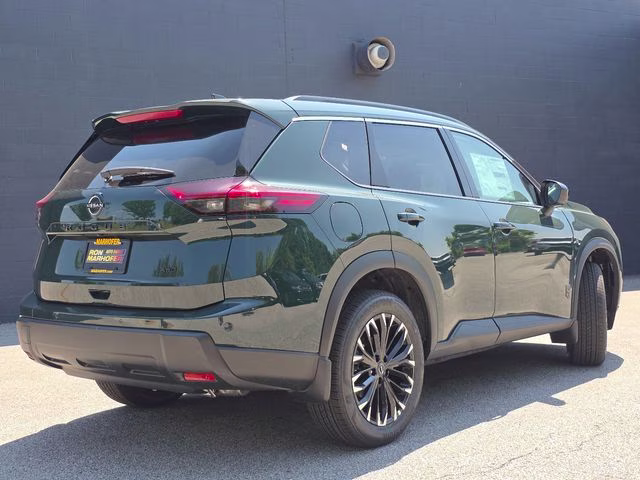 2026 Obsidian Green Nissan Rogue Dark Armor AWD SUV