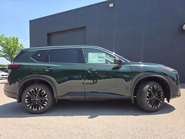 2026 Obsidian Green Nissan Rogue Dark Armor AWD SUV