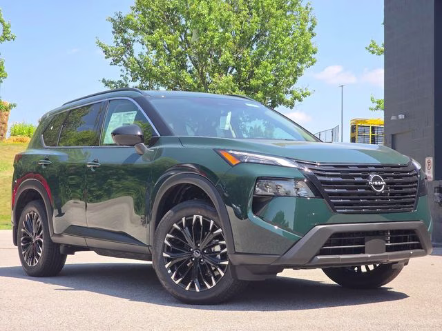 2026 Obsidian Green Nissan Rogue Dark Armor AWD SUV
