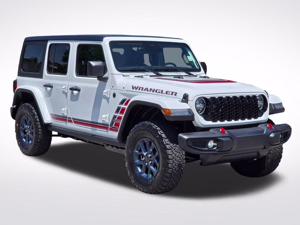 2026 Bright White Clearcoat Jeep Wrangler AMERICA250 Edition 4X4 SUV