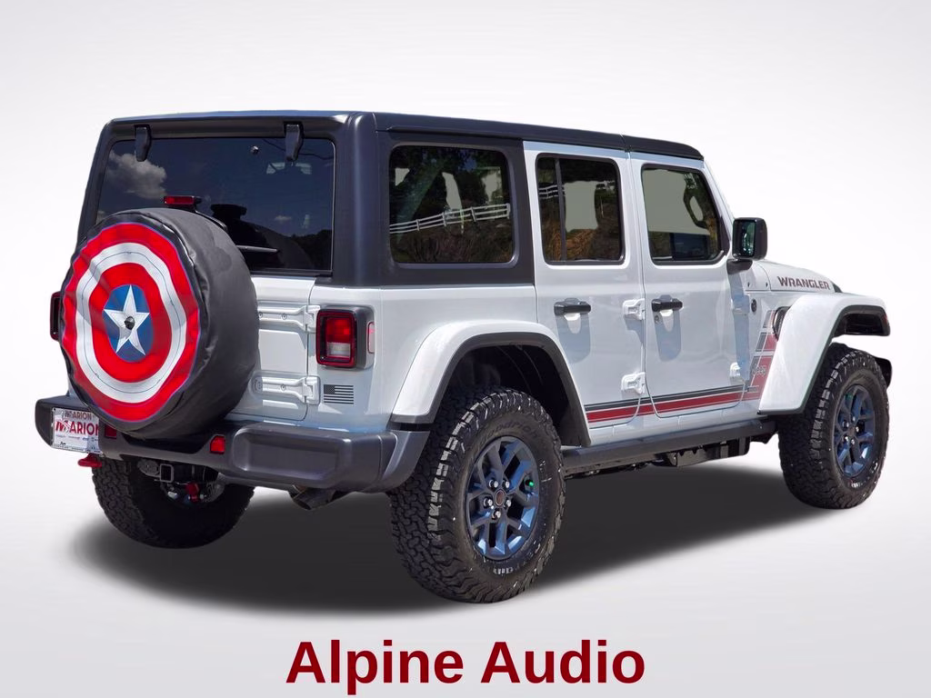 2026 Bright White Clearcoat Jeep Wrangler AMERICA250 Edition 4X4 SUV