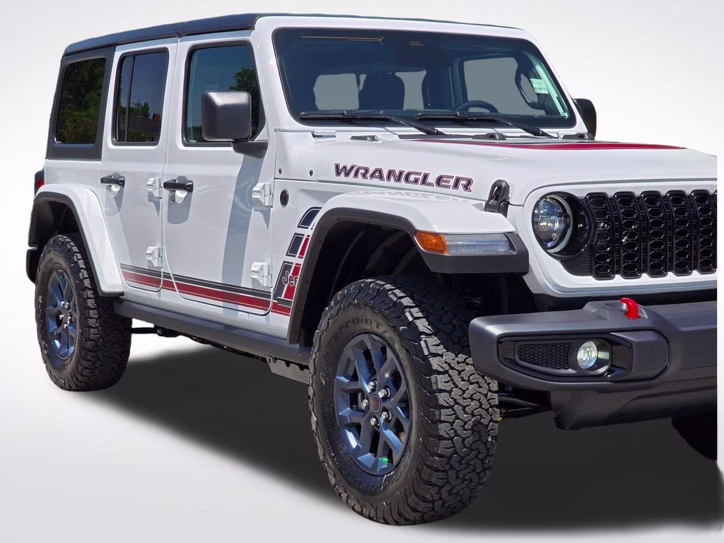 2026 Bright White Clearcoat Jeep Wrangler AMERICA250 Edition 4X4 SUV