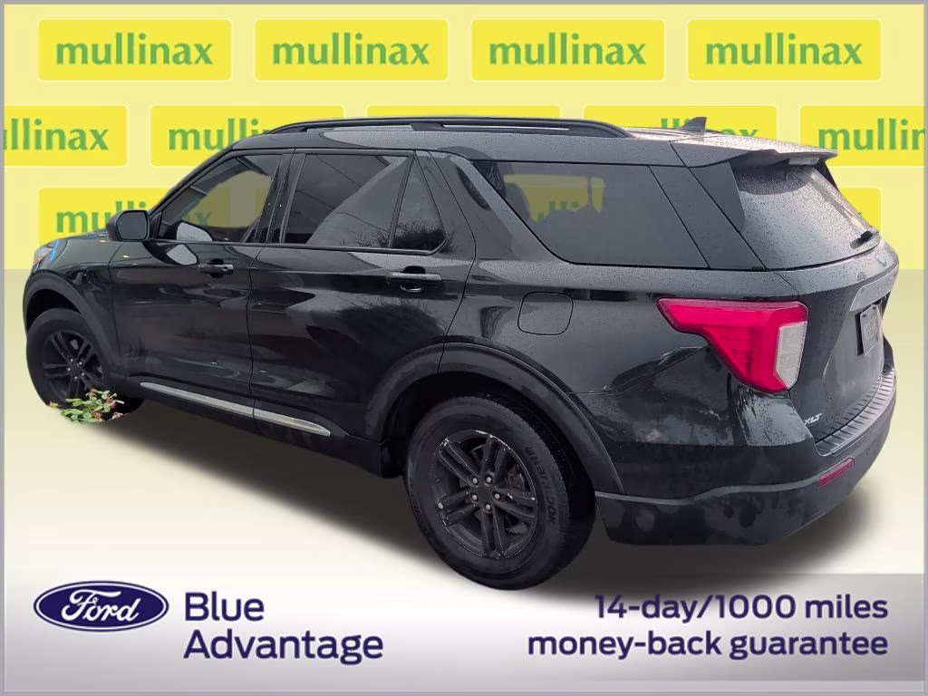 2023 Agate Black Metallic Ford Explorer XLT RWD SUV