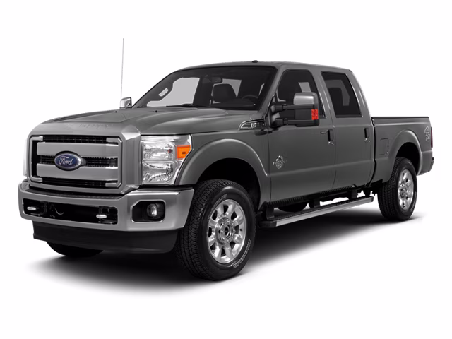 2014 Sterling Gray Metallic Ford Super Duty F-250 SRW Lariat 4X4 Truck