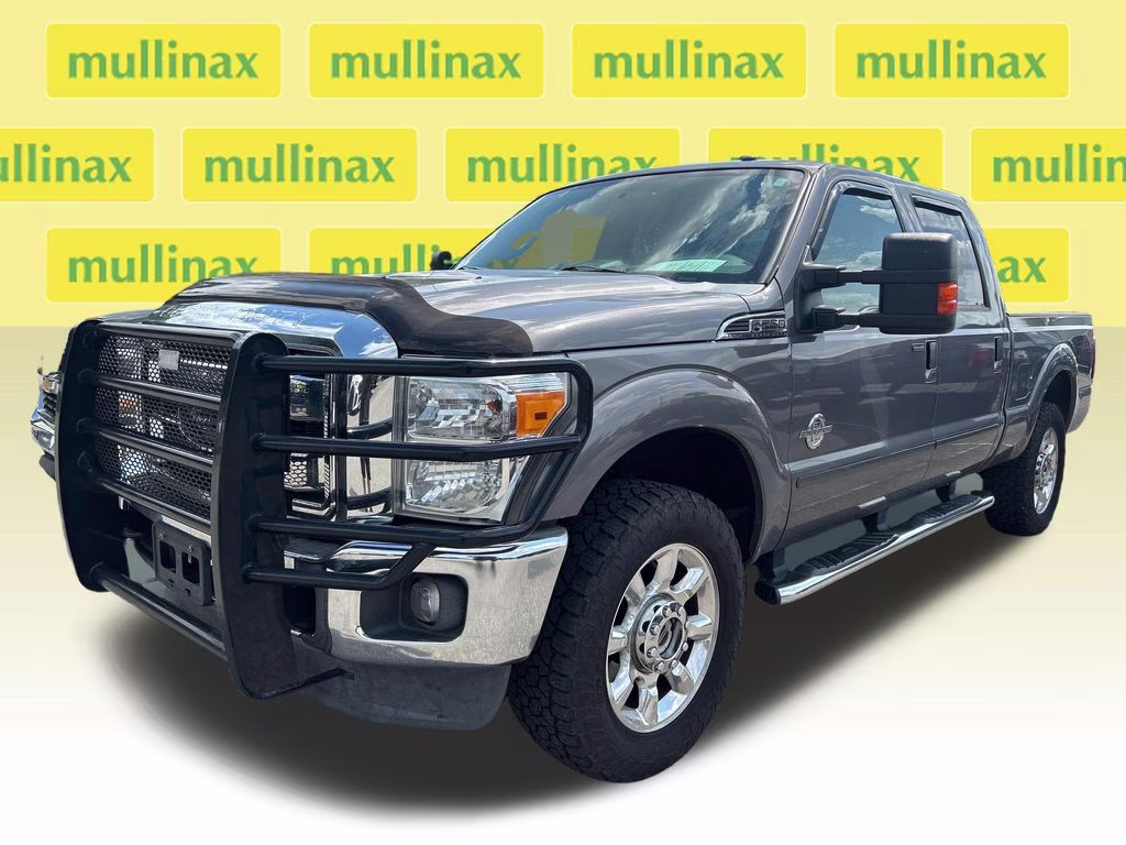 2014 Sterling Gray Metallic Ford Super Duty F-250 SRW Lariat 4X4 Truck