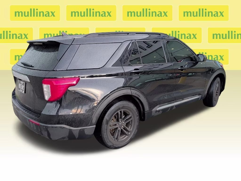 2023 Agate Black Metallic Ford Explorer XLT RWD SUV