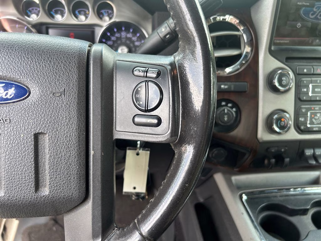 2014 Sterling Gray Metallic Ford Super Duty F-250 SRW Lariat 4X4 Truck