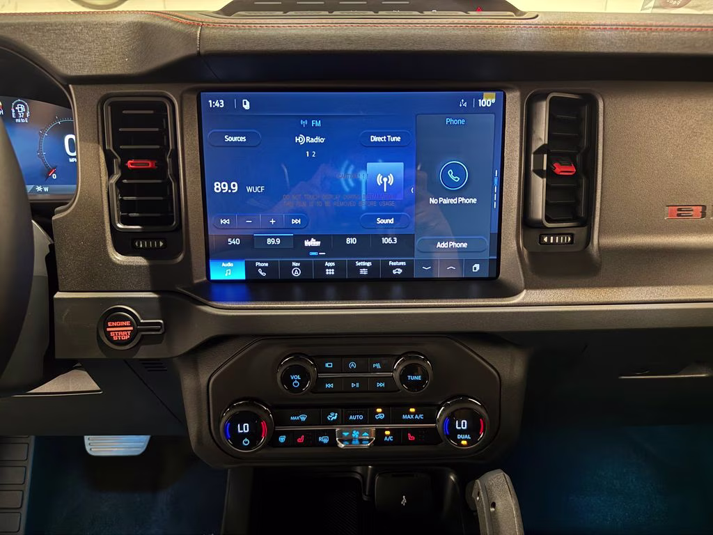 2026 Shadow Black Ford Bronco Raptor 4X4 SUV