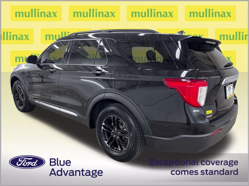 2023 Agate Black Metallic Ford Explorer XLT RWD SUV