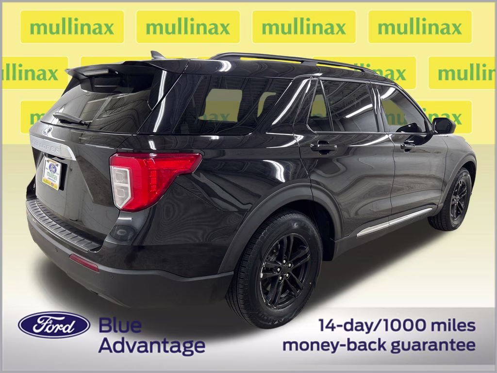2023 Agate Black Metallic Ford Explorer XLT RWD SUV