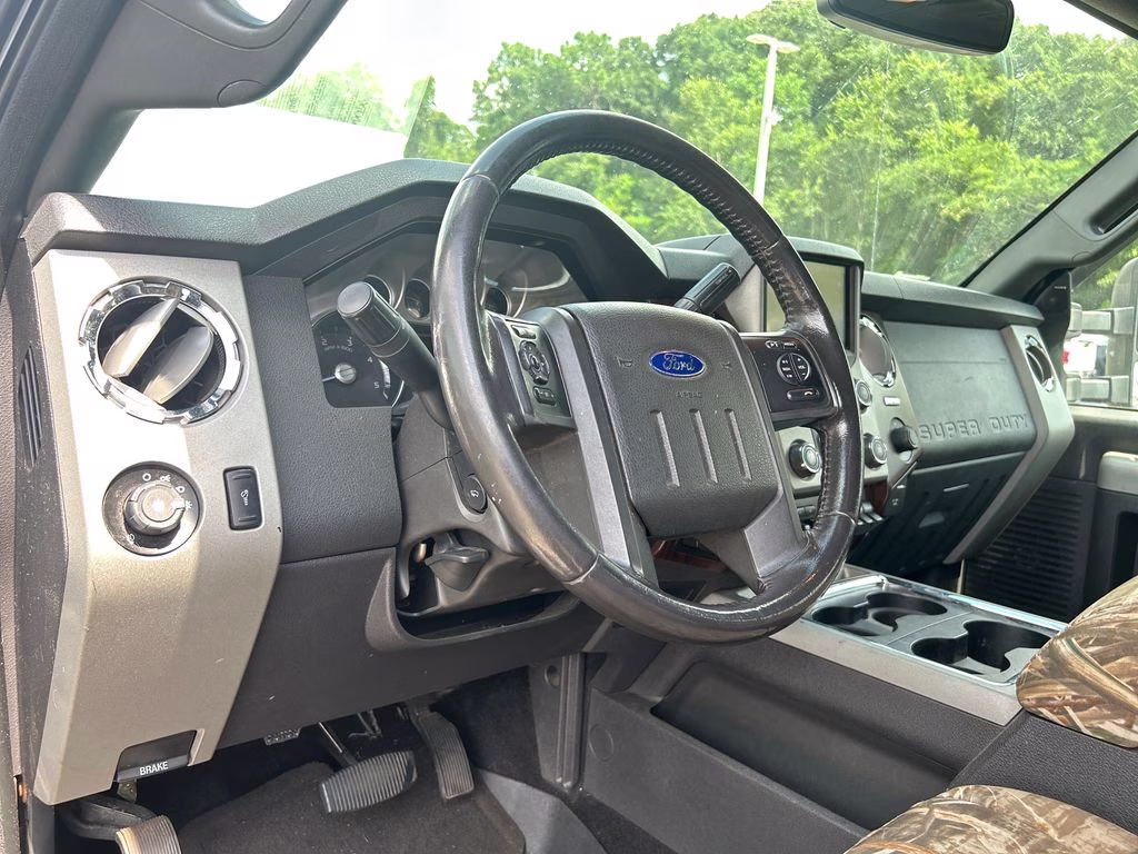2014 Sterling Gray Metallic Ford Super Duty F-250 SRW Lariat 4X4 Truck