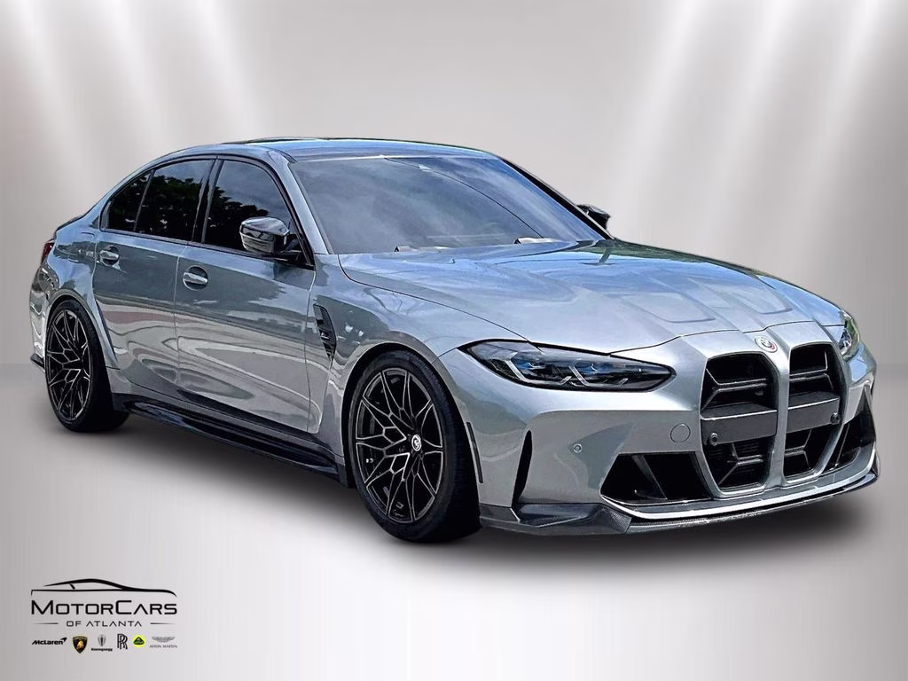 2023 Skyscraper Gray Metallic BMW M3 Competition AWD Sedan
