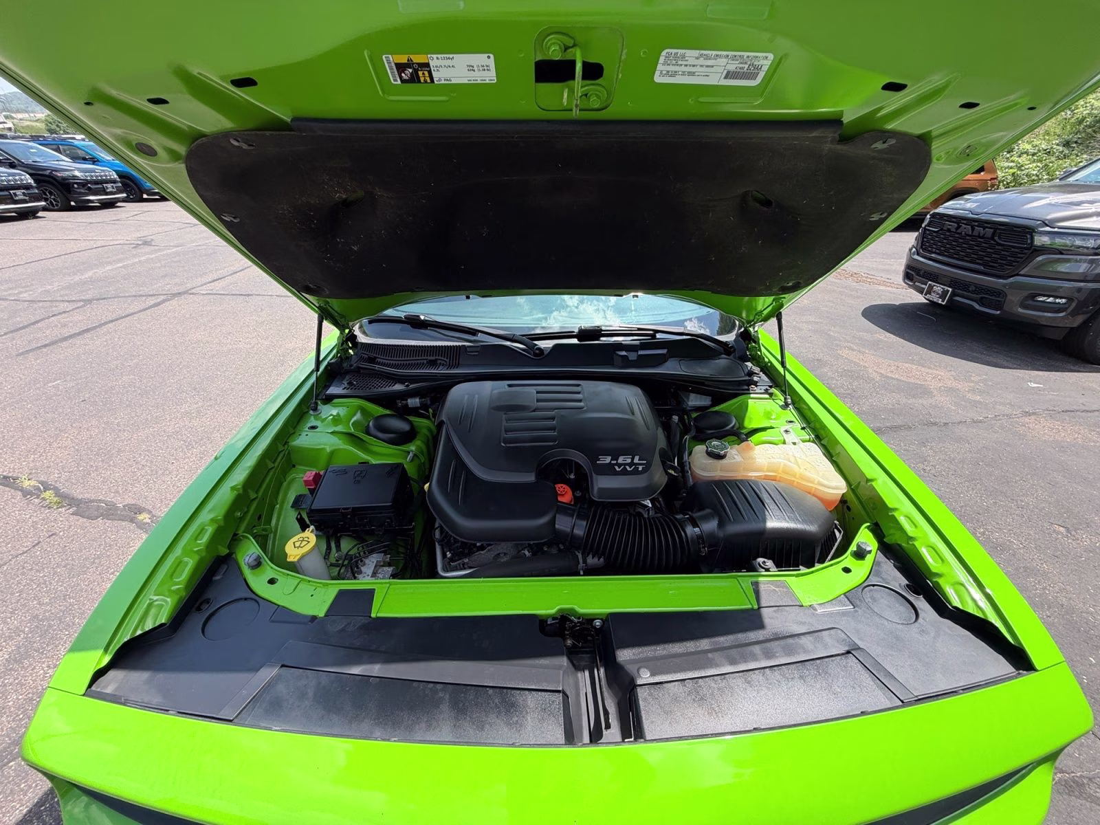 2017 Green Go Clearcoat Dodge Challenger GT AWD Coupe