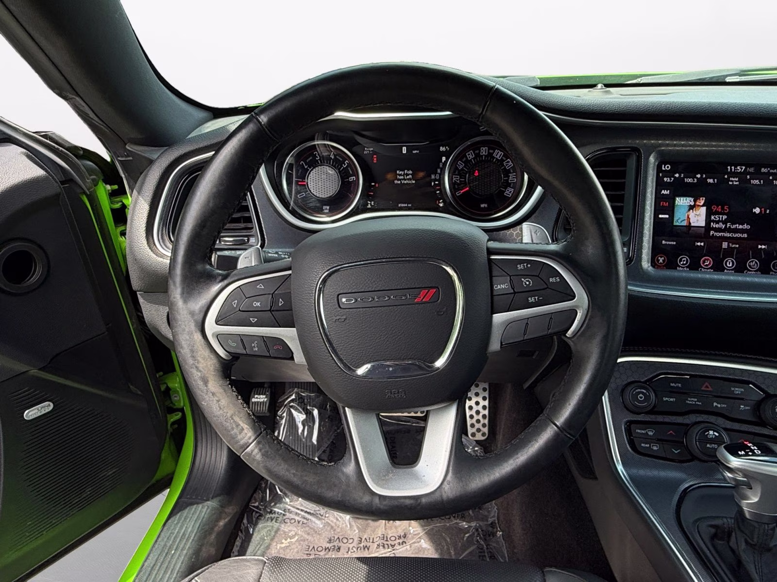 2017 Green Go Clearcoat Dodge Challenger GT AWD Coupe