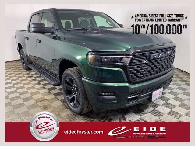 2026 Serrano Green Metallic Ram 1500 Express 4X4 Truck