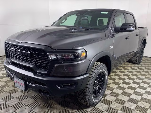 2026 Granite Crystal Metallic Clearcoat Ram 1500 Rebel 4X4 Truck