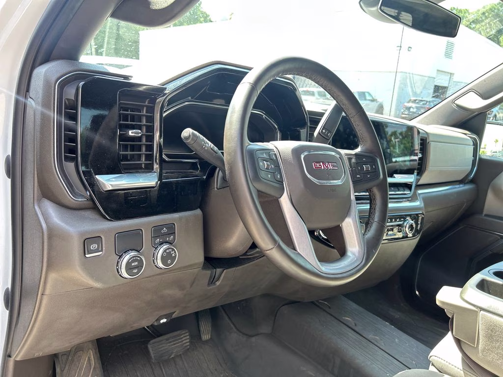 2023 Summit White GMC Sierra 1500 SLE RWD Truck