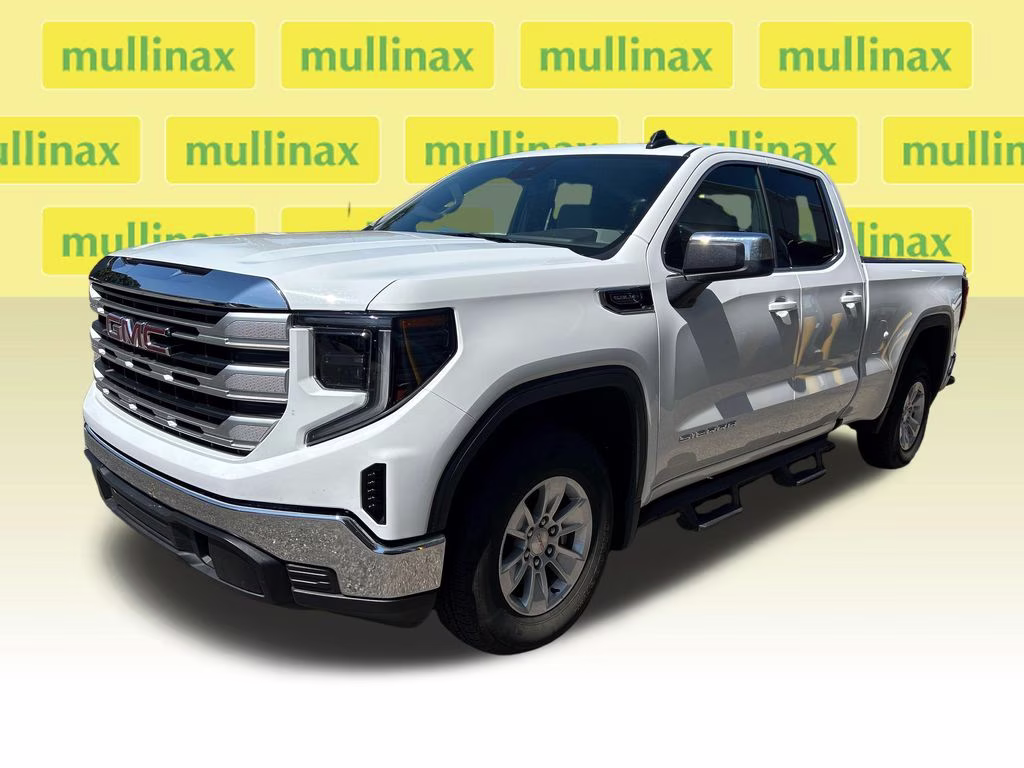 2023 Summit White GMC Sierra 1500 SLE RWD Truck