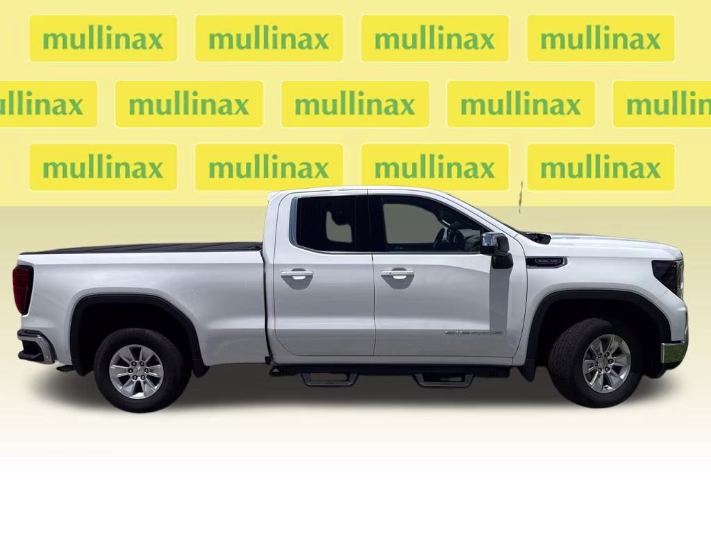 2023 Summit White GMC Sierra 1500 SLE RWD Truck