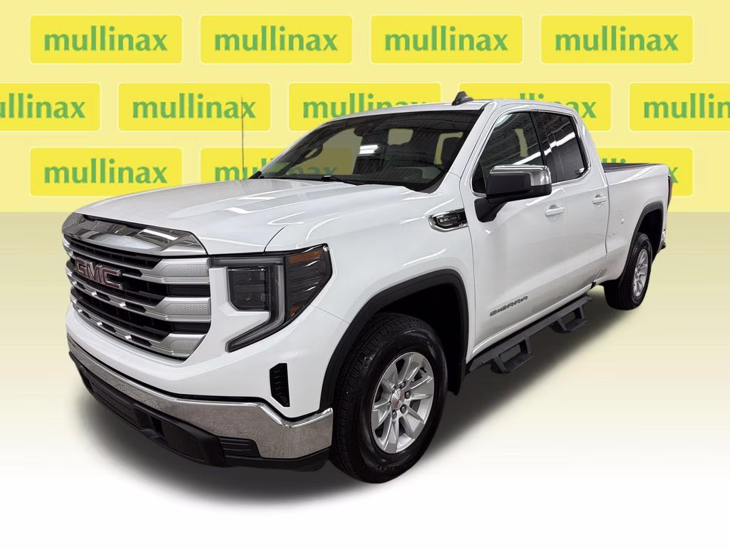 2023 Summit White GMC Sierra 1500 SLE RWD Truck