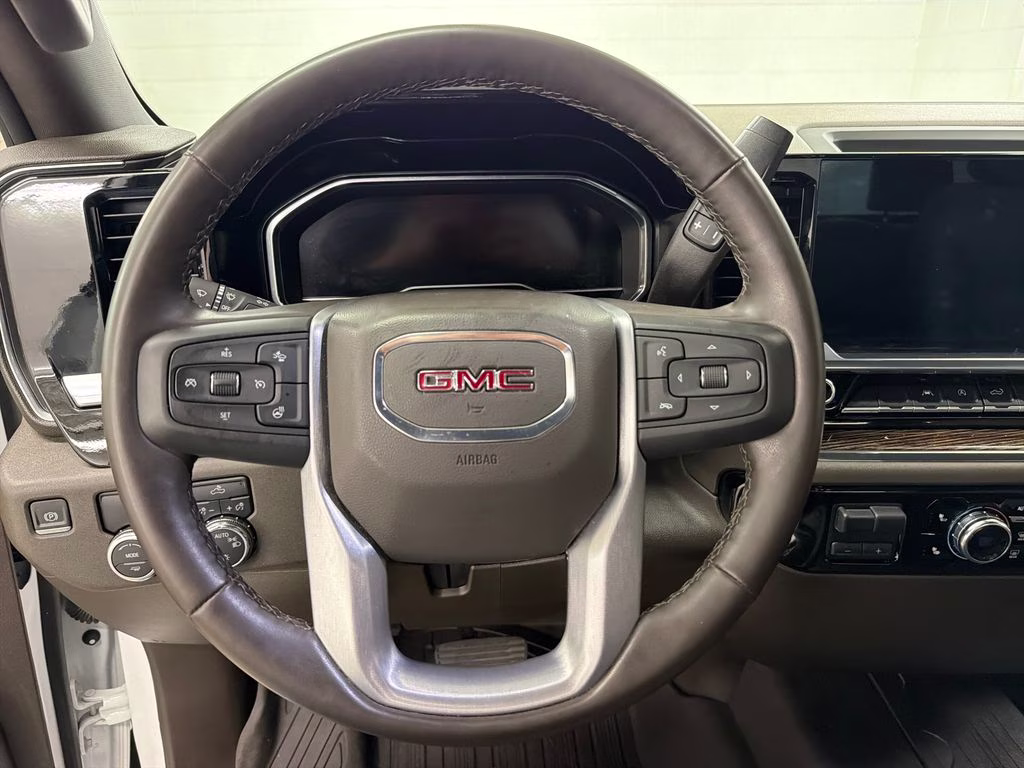 2023 Summit White GMC Sierra 1500 SLE RWD Truck