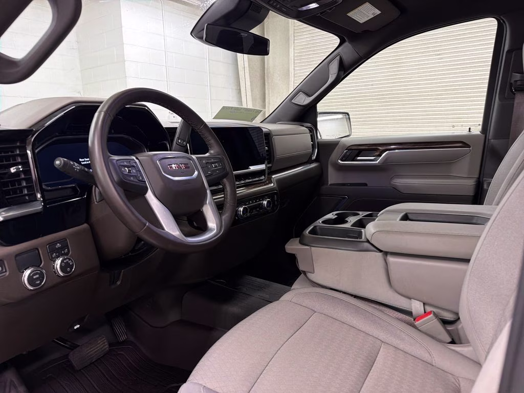 2023 Summit White GMC Sierra 1500 SLE RWD Truck