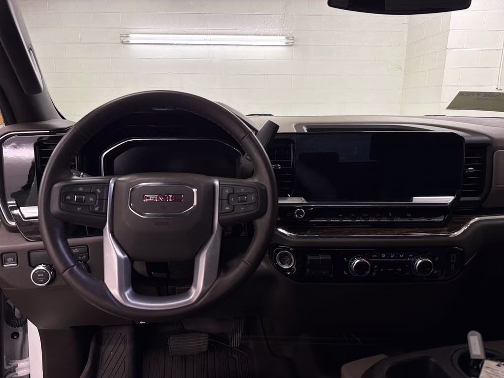 2023 Summit White GMC Sierra 1500 SLE RWD Truck