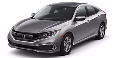 2019 Gray Honda Civic LX FWD Sedan