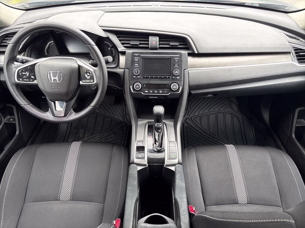 2019 Gray Honda Civic LX FWD Sedan