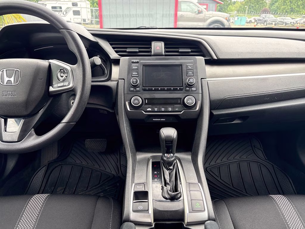 2019 Gray Honda Civic LX FWD Sedan