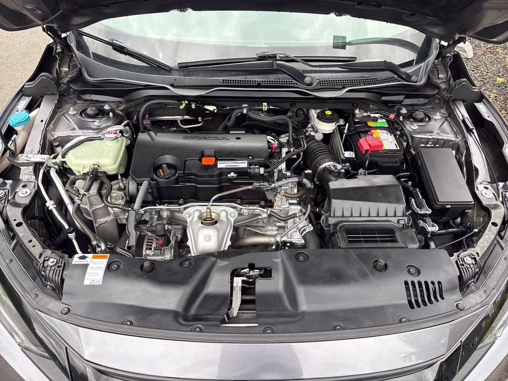 2019 Gray Honda Civic LX FWD Sedan