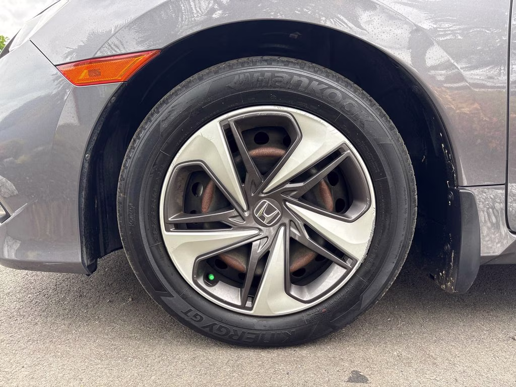 2019 Gray Honda Civic LX FWD Sedan