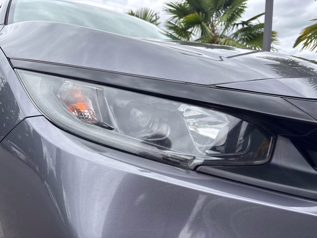 2019 Gray Honda Civic LX FWD Sedan