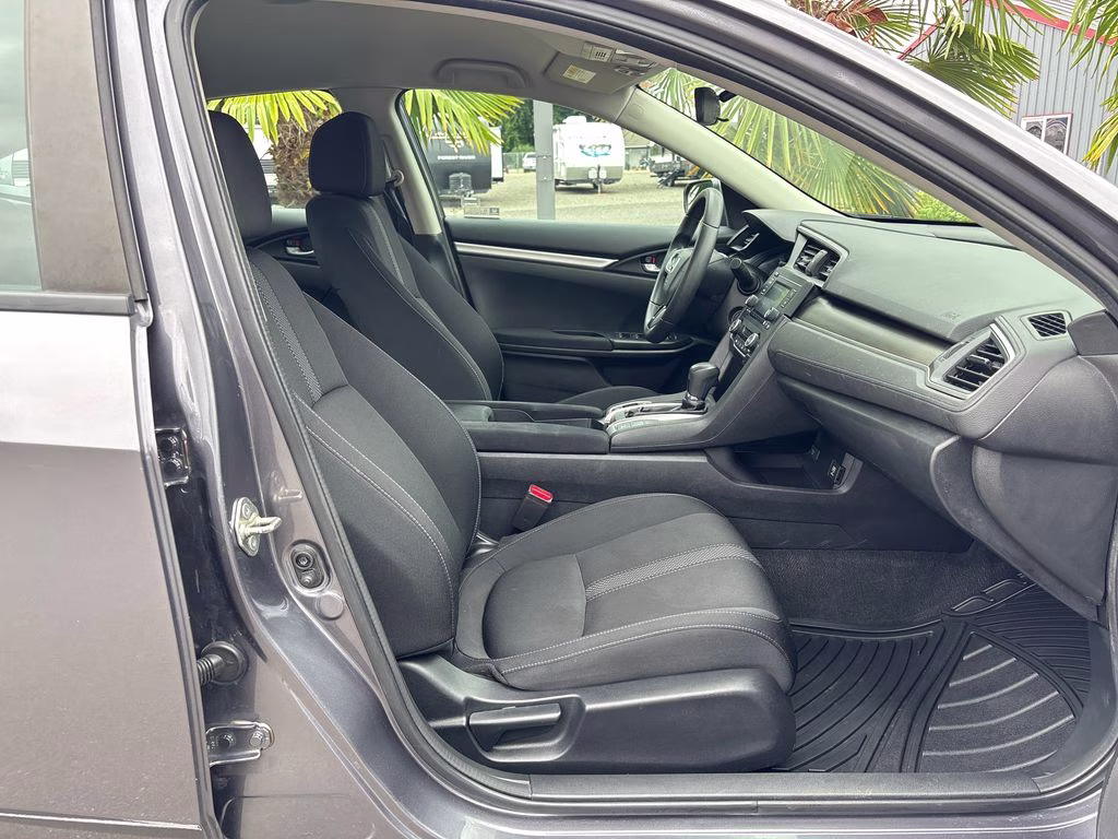 2019 Gray Honda Civic LX FWD Sedan
