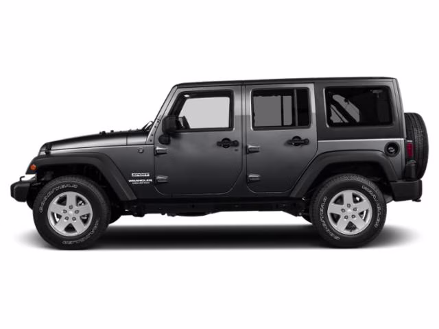 2018 Granite Crystal Metallic Clearcoat Jeep Wrangler JK Unlimited Sport 4X4 SUV