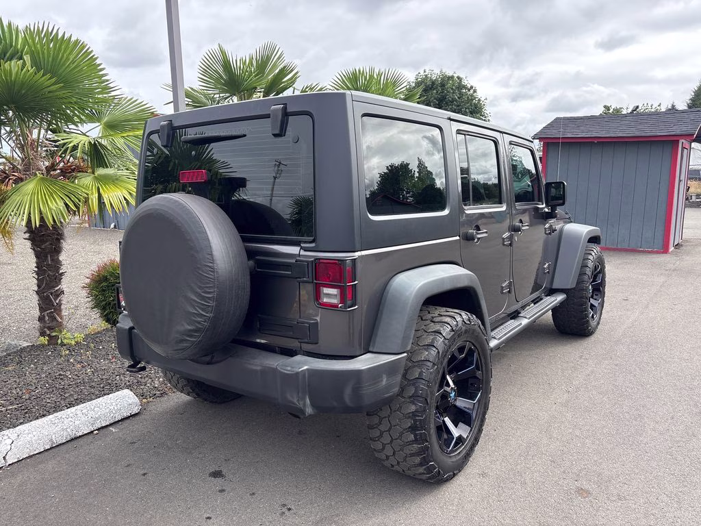 2018 Granite Crystal Metallic Clearcoat Jeep Wrangler JK Unlimited Sport 4X4 SUV