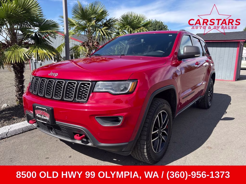 2019 Redline 2 Coat Pearl Jeep Grand Cherokee Trailhawk 4X4 SUV