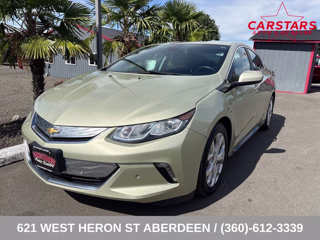 2017 Citron Green Metallic Chevrolet Volt Premier FWD Hatchback