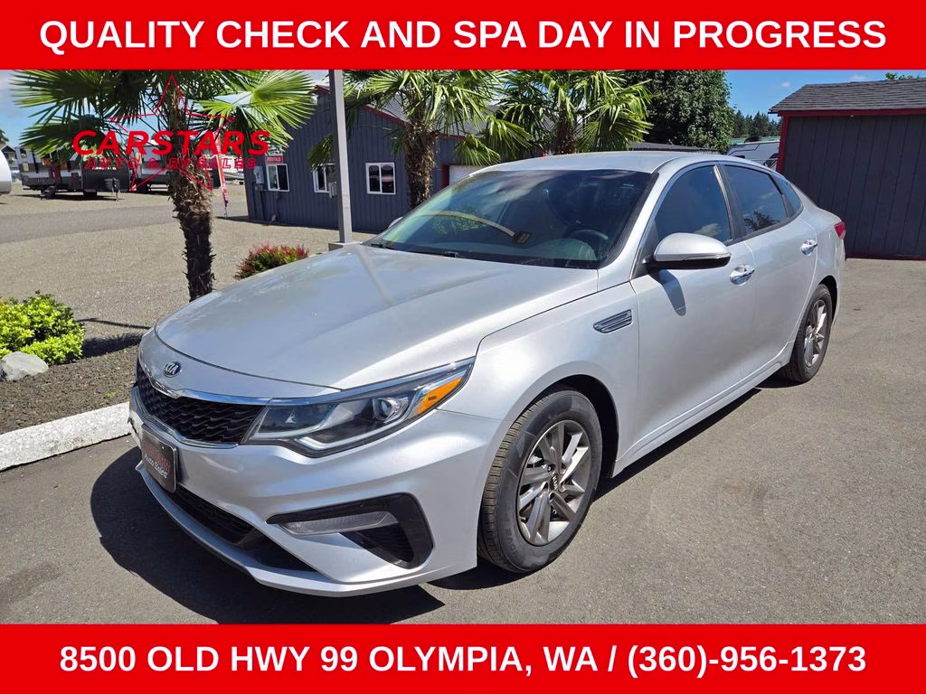 2019 Sparkling Silver Kia Optima LX FWD Sedan